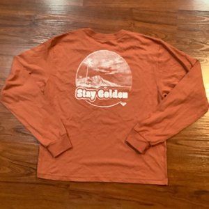 COPY - ROXY STAY GOLDEN LONG SLEEVE SHIRT SZ L